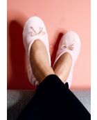 Roze-roze ballerina's met kleine strik