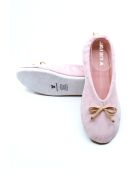 Roze-roze ballerina's met kleine strik