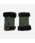 Mitaines cuir-100% mouton-21470SH-khaki