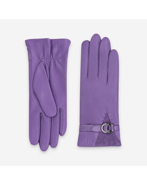 Gants cuir agneau-20%cachemire 40% laine 40% nylon-21639CA-jellyfish