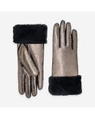 Gants cuir 100% mouton-21429SH-silver