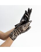 Gants cuir agneau-20%cachemire 40% laine 40% nylon-21636CA-noir