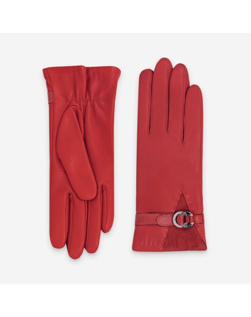Gants cuir agneau-20%cachemire 40% laine 40% nylon-21639CA-flame-scarlet