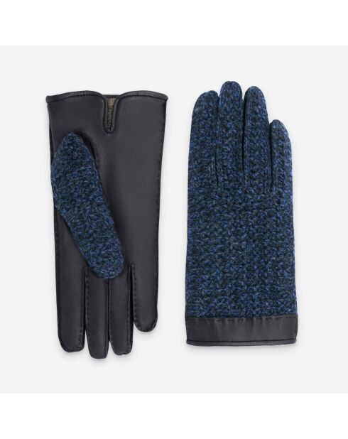 Gants cuir agneau-100% cachemire-21544CA-deep-blue