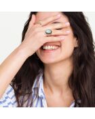 Bague en Argent Labradorite grise