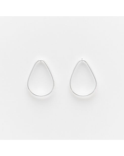 Boucles d'Oreilles Argent Apache