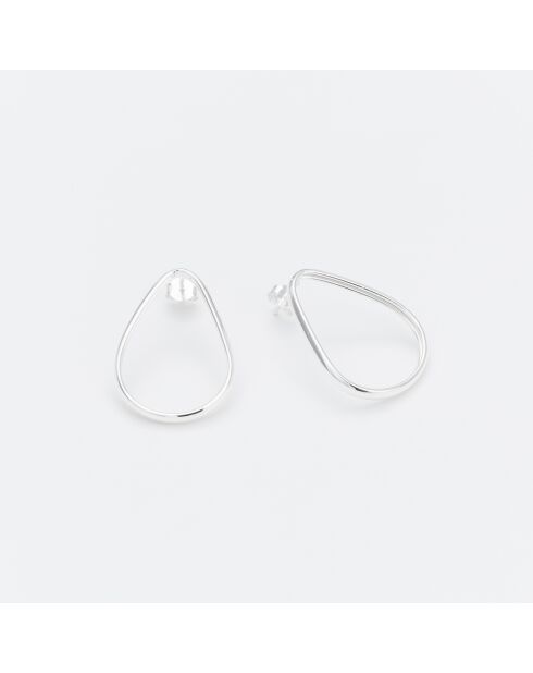 Boucles d'Oreilles Argent Apache