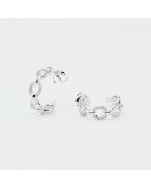 Boucles d'Oreilles Argent Stan Oxydes de Zirconium