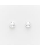 Boucles d'Oreilles Argent Mésange