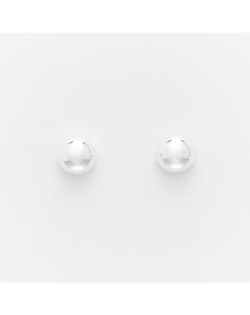 Boucles d'Oreilles Argent Mésange