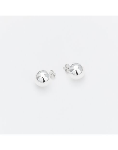Boucles d'Oreilles Argent Mésange