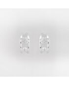 Boucles d'Oreilles Argent Oscar Oxydes de Zirconium