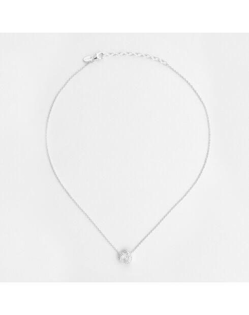 Gorda Silver Zirkoniumoxid-Halskette