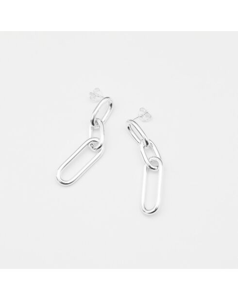 Boucles d'Oreilles Argent Coraline