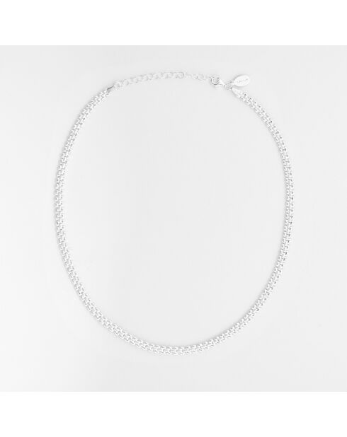 Collier Argent Cloundy
