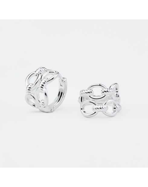 Boucles d'Oreilles Argent Loty