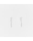 Boucles d'Oreilles Argent Neptune Oxydes de Zirconium