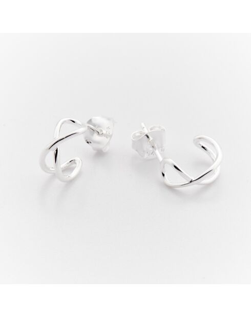 Boucles d'Oreilles Argent Serena