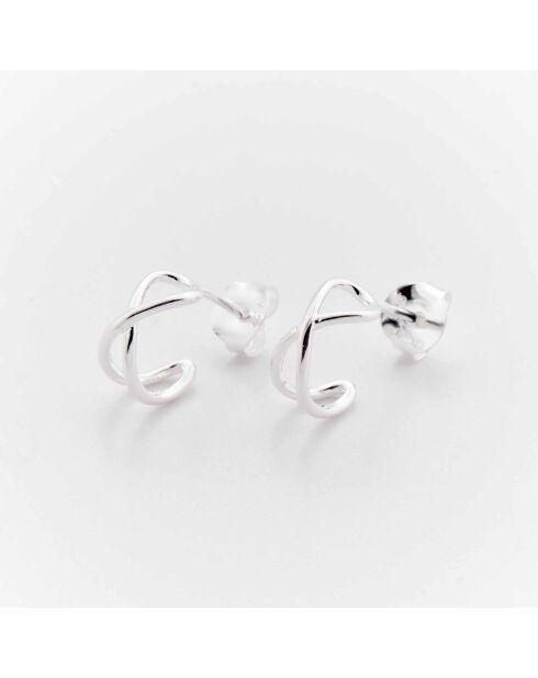 Boucles d'Oreilles Argent Serena