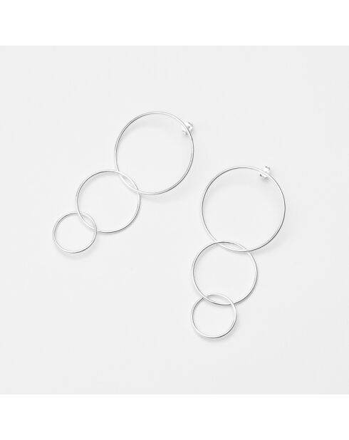 Boucles d'Oreilles Argent Lizzy