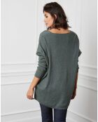Pull  en Cachemire mélangé Beder kaki