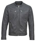 Veste en Cuir Chance vintage black