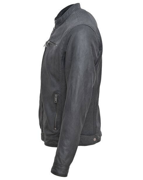 Veste en Cuir Chance vintage black