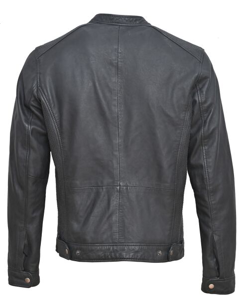 Veste en Cuir Chance vintage black