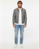 Veste en Cuir Colt vintage grey