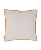 Coussin patchwork dehoussable 40x40cm