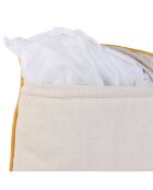 Coussin patchwork dehoussable 40x40cm