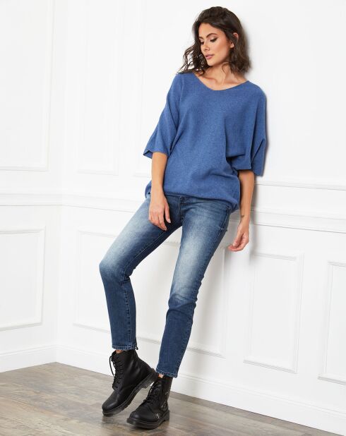Pull Dalor indigo