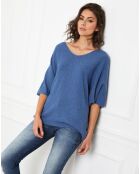 Pull Dalor indigo