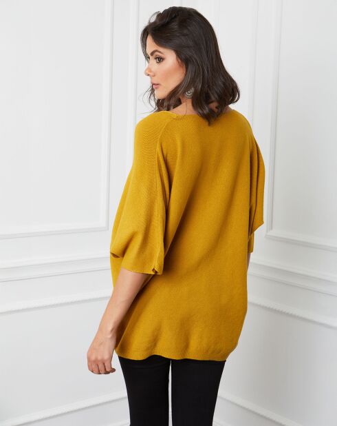 Pull Dalor moutarde