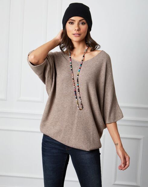 Pull Dalor taupe