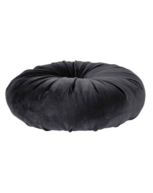 Coussin rond en Velours coloris aléatoire - D.40 cm