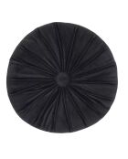 Coussin rond en Velours coloris aléatoire - D.40 cm
