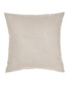 Coussin déhoussable effet Gaze de Coton coloris aléatoire - 40x40 cm
