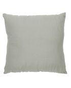 Coussin déhoussable effet Gaze de Coton coloris aléatoire - 40x40 cm