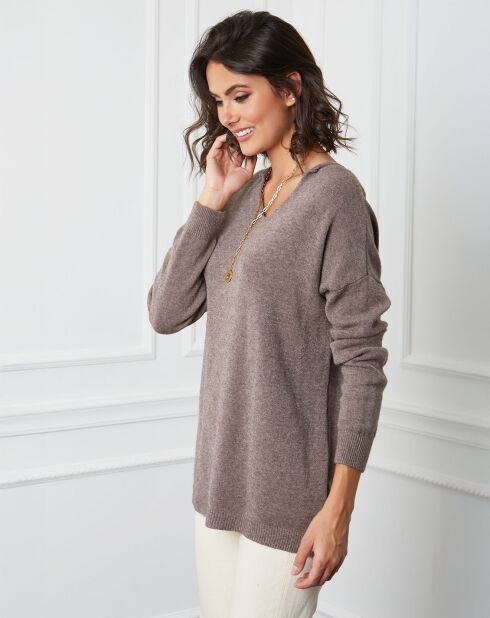 Pull Esbjerg taupe
