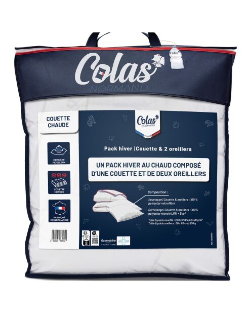 Pack Couette Chaude blanc