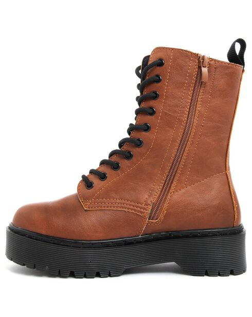 Bottines Mila marron - Talon 4 cm