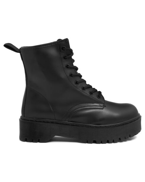 Bottines Maud noires - Talon 4 cm