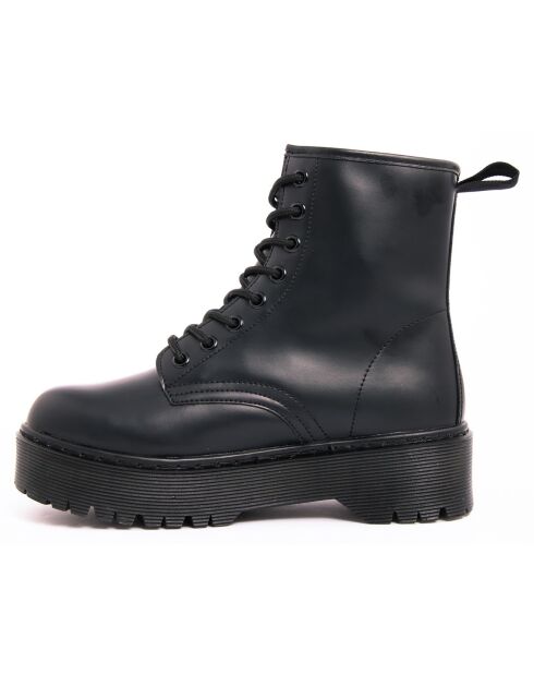 Bottines Maud noires - Talon 4 cm