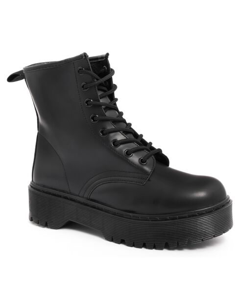 Bottines Maud noires - Talon 4 cm