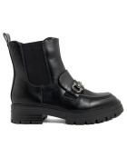 Bottines chelsea Pauline noires - Talon 4 cm