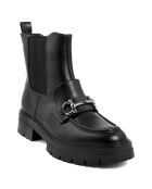 Bottines chelsea Pauline noires - Talon 4 cm