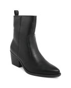 Bottines style texas Tess noires - Talon 6.5 cm