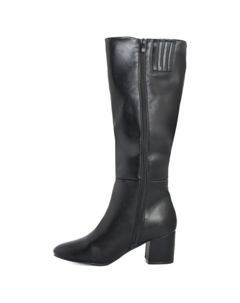 Bottes Victoire noires - Talon 6 cm