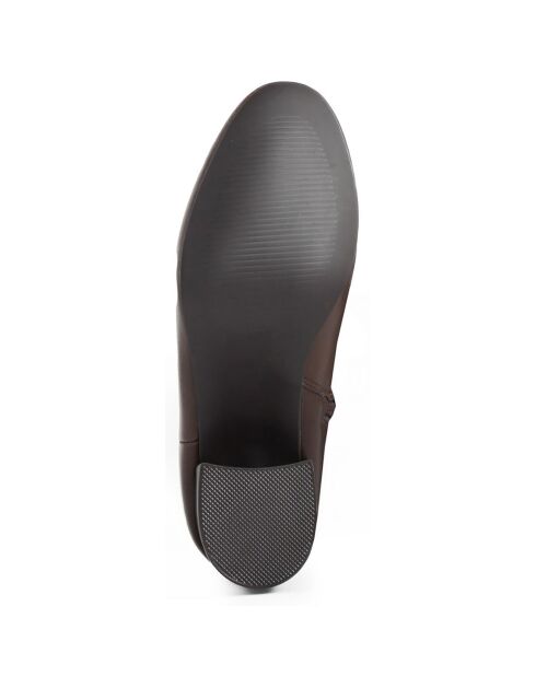 Bottes Victoire marron - Talon 6 cm